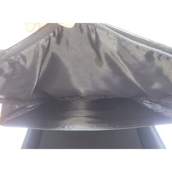 TUMI Leather Briefcase Backpack Laptop Travel Bag 16x13 Office Organizer Tote - Picture 13 of 16